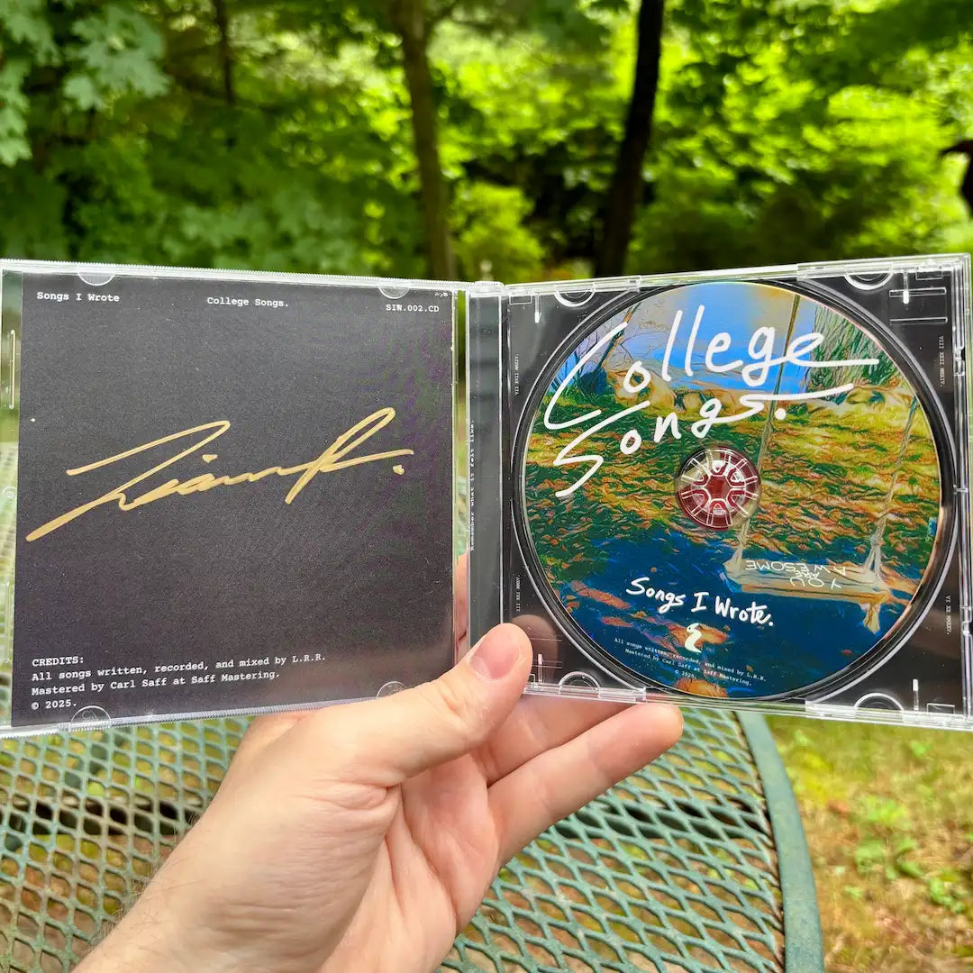 Special Bundle: "First Album" & "College Songs." Signed Collector's CDs.