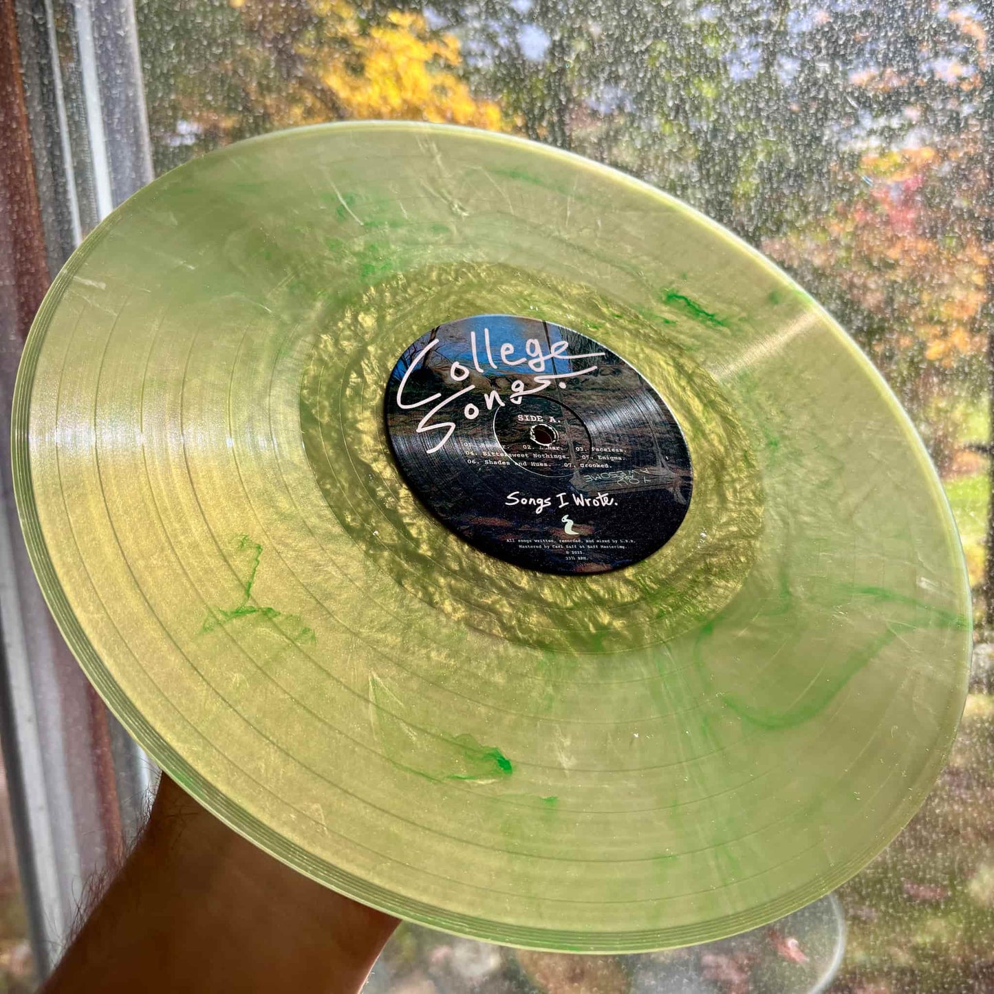 Signed Vinyl & CD Bundle: "College Songs" + Stickers + Poster + Downloads (+ Bonus "First Album" Signed CD)